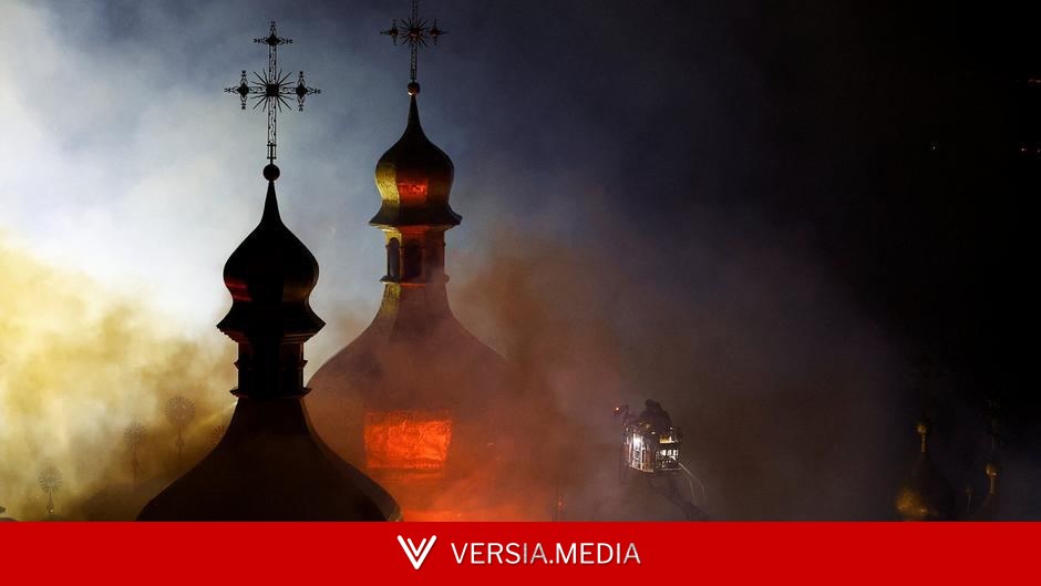 Удары ВС РФ по Украине: погибшие в Харькове, пожар в Киево-Печерской лавре