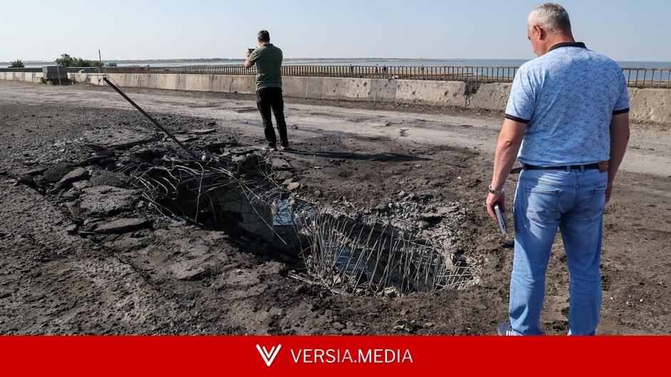 Сальдо: ВСУ вновь атаковали мосты в Херсонской области